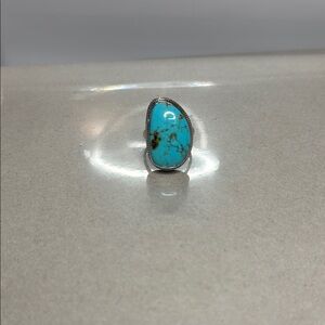 American Turquoise Sterling Silver Ring